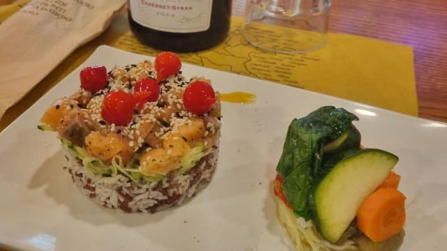 Salmone toragashi - Barcollando Café