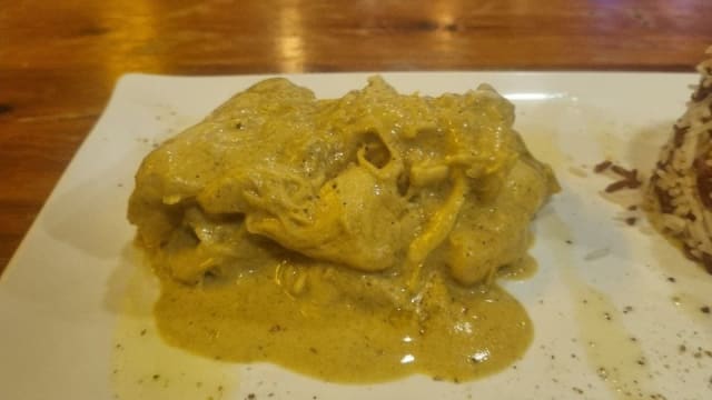 Pollo al curry - Barcollando Café