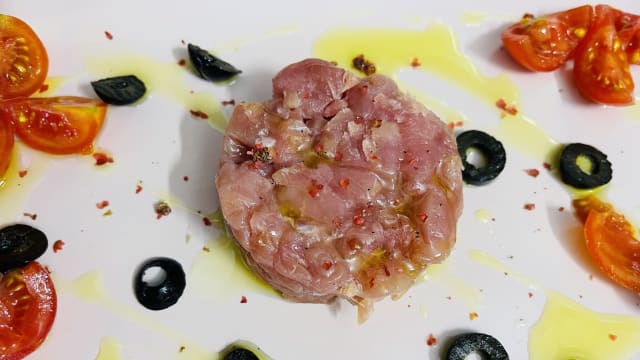 Tartare di tonno - Chiosco Bar La Cupola