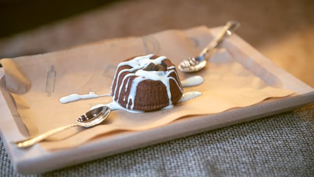 Tortino al cioccolato - La Pasteria (bottega della pasta)