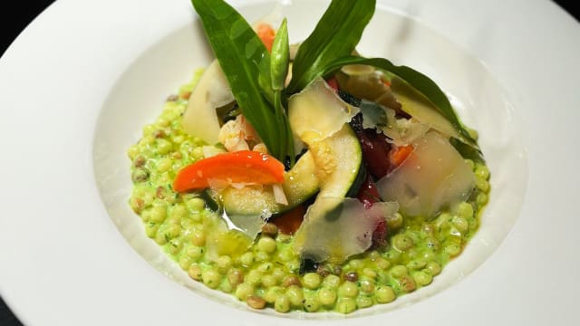 Risotto de fregola sarda - Restaurant des Evaux, Onex