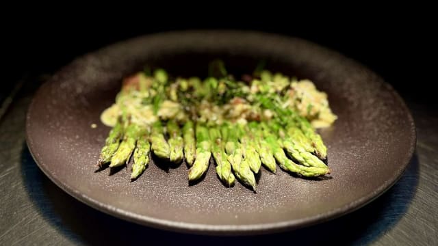 Les asperges vertes - Café de la Paix, Geneva