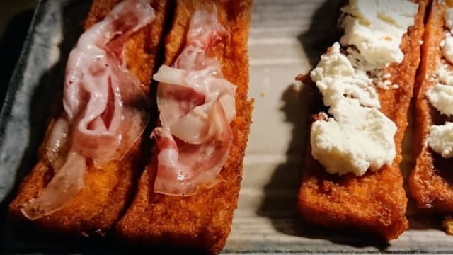 Calzagatti della tradizione con pancetta romagnola e caprino - Stappiamo | Wine, Food, Drink, Modena