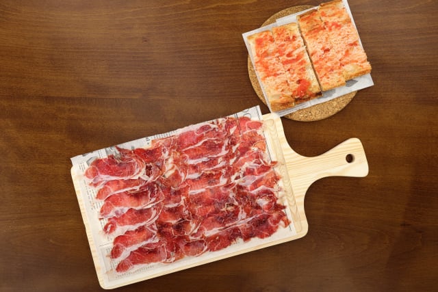 Jamón ibérico de bellota - Pa amb tomàquet i..., Calella