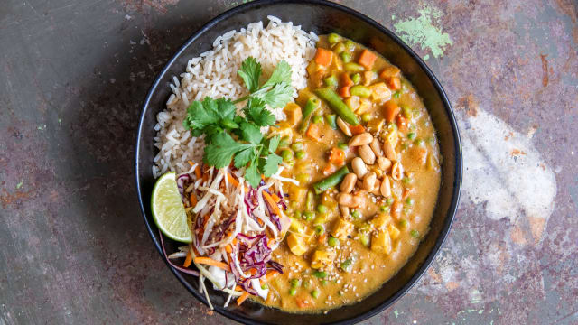 Peanut Butter Curry - SOIL Vegan Café - EAST