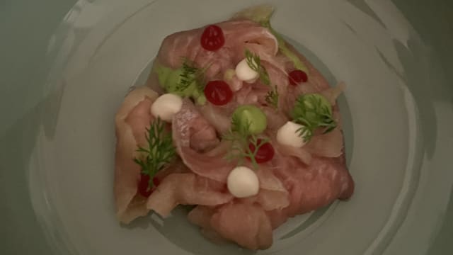 Nudo e crudo di acqua dolce - Ristorante Collina