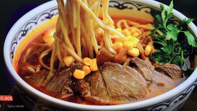 Nouilles à la poitrine de boeuf - Ramen Pantin