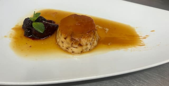 Flan de dulce de leche - Casterráneo