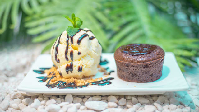 Coulant de chocolate - Grama Lounge