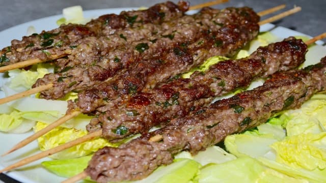 Brochette de kefta - La Numidie, Montrouge