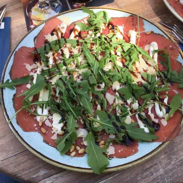 runder carpaccio - De Gouverneur, Maastricht