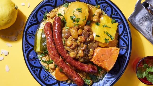 Couscous merguez - L'Atelier du Kouskous, Paris