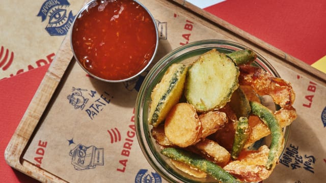 Tempura de légumes - La Brigade Mk2 Bibliothèque, Paris