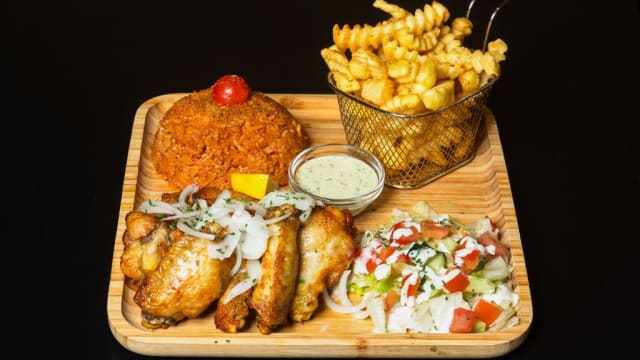 Ailes de poulet  - Afrikana restaurant, Brussels