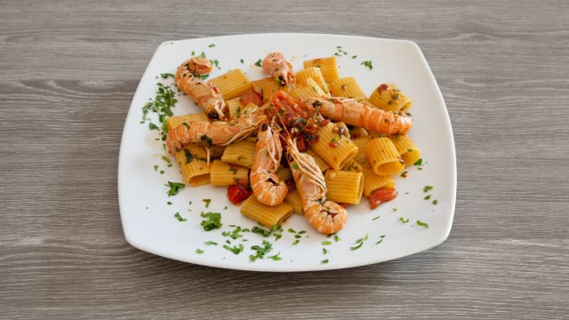 Rigatoni agli scampi - Già Sai