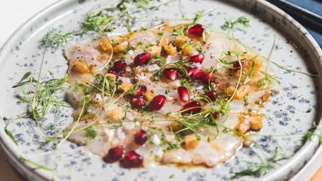 Carpaccio de bar - Comptoir des Fables, Paris