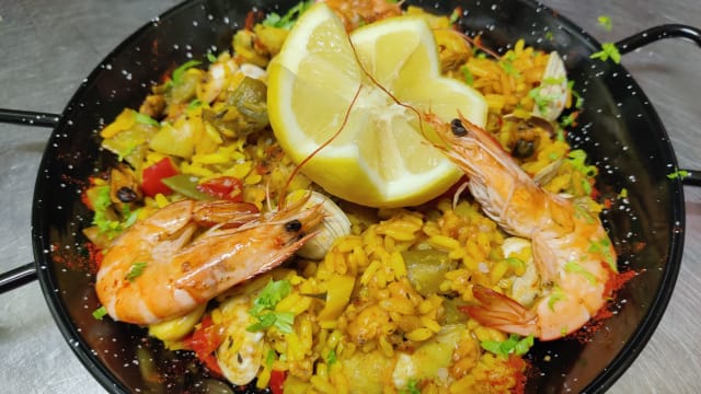 Paella (tapa) - Le Chien Andalou, Paris