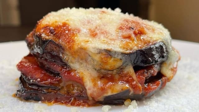 Parmigiana di melanzane "espressa" - Toto, Rome