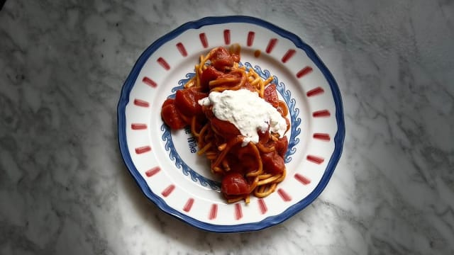 Spaghetti al pomodoro - Like Mike Milano