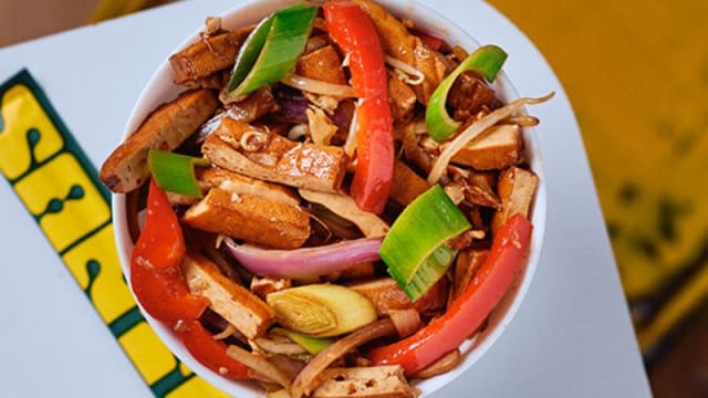 Deep Fried Tofu  - Santosha Toulouse Filatiers 