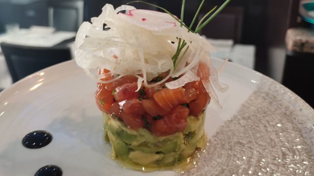 Tartare di salmone e avocado sale lime - Al Bocconcino