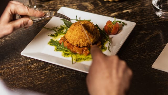 Beignet de mozzarella sauce pimentée - La Casa, Rueil-Malmaison