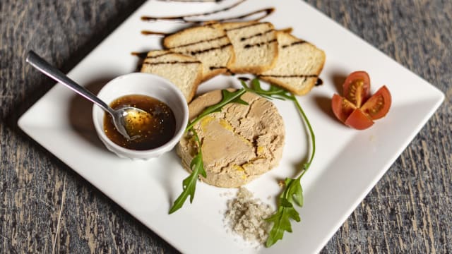 Foie gras, confiture de figues - La Casa