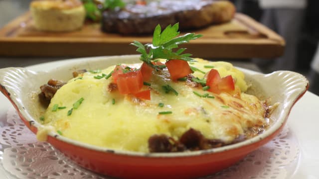 Parmentier de canard crème et parmesan - La Chalosse, Guyancourt