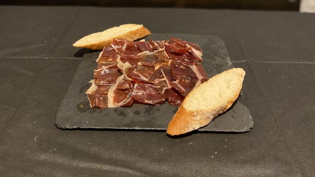 Tabla de jamón ibérico (80 grs) - L'hostal, Cadaques