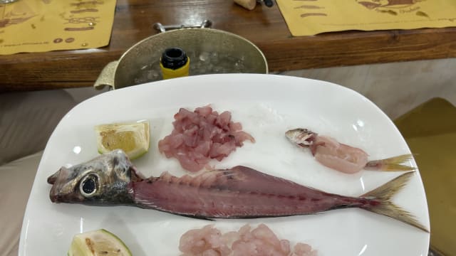 Crudo d'autore - Marotta Fish & Oyster bar, Giardini Naxos