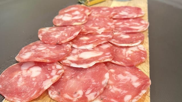 Assiette De Saucisson Sec-Aveyron Conquet - Le Solferino, Paris