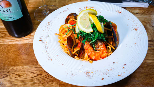 Spaghetti al frutti di mare - Bistrot  Aldo