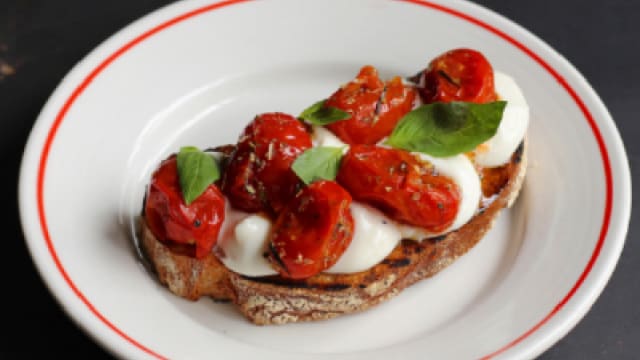 Tomato bruschetta - Jamie Oliver's Pizzeria, Lisbon