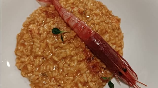 Risotto in assoluto di gambero rosso* di villasimius - Casa Grazia