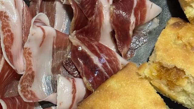 Paletta iberica con focaccia - DaAL, Spoleto