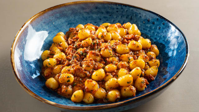 Gnocchetti al ragù di polpo - Kalimera San Vincenzo