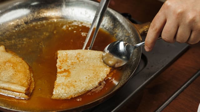 Crêpe Suzette - Stua Noa Fine Dining