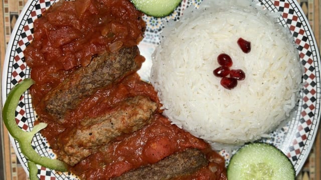  Kabab hendi - Syrische Keuken Razan, Beuningen