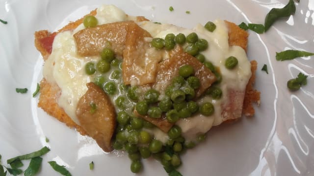 PETTO DI TACCHINO ALLA TRILUSSA - Osteria Romana  di Simmi, Rome