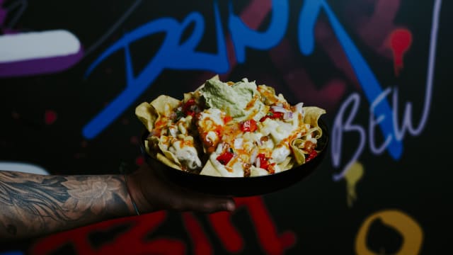 Nachos with chilli - La Folie, Alicante