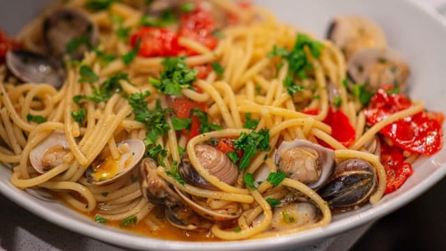 Spaghetti con le vongole - Pizzeria Copacabana, Trieste