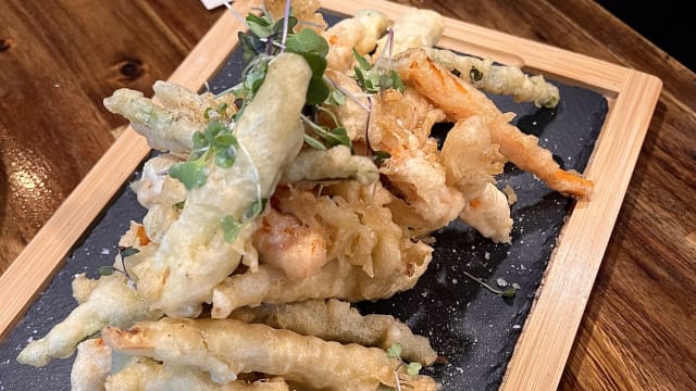 Tempura de verdura - El Vuit Gastronòmic, Barcelona