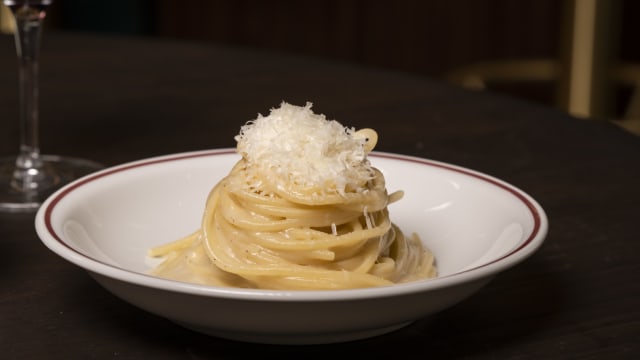 Spaghettoni cacio e pepe - Davvero Lisboa, Lisbon