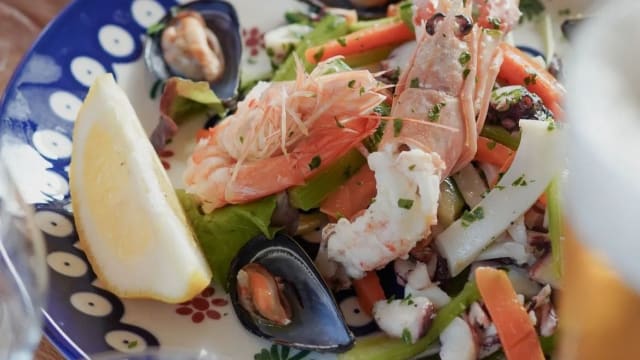 Insalata di mare con verdurine  - Casa Zu', Genoa