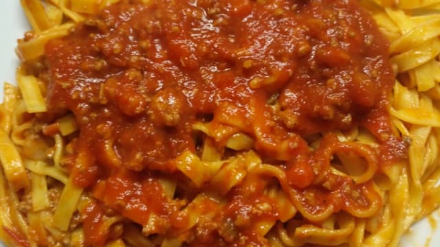 Pappardelle al ragú di cinghiale - La Castagneta