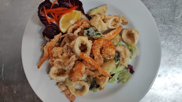 Fritto misto con verdure - Lo Scoglio Sul Naviglio