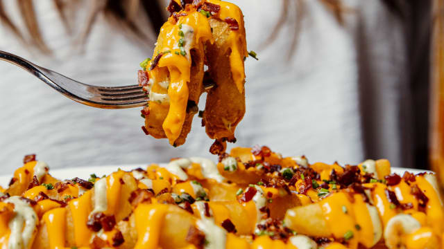 Baconcheese fries - Ruta 108