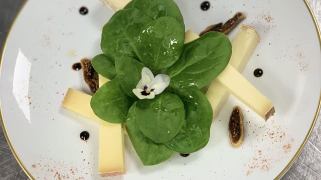 Assiette de fromages frais et affinés  - Le Poulpry, Paris