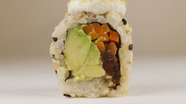 Uramaki Zatuncate - 8 piezas - Veganashi - sushi vegano y gluten free