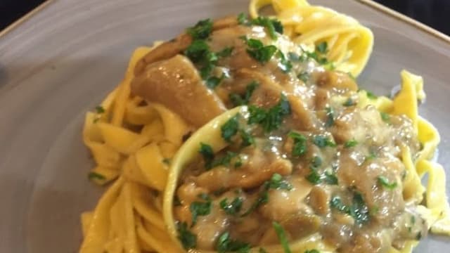 TAGLIOLINO AI FUNGHI PORCINI - RISTORANTE IL CERVO - MALPENSA